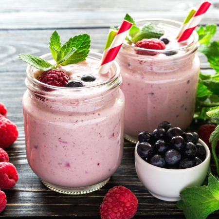 Smoothie-alla-Fragola-con-Latte-Nobile