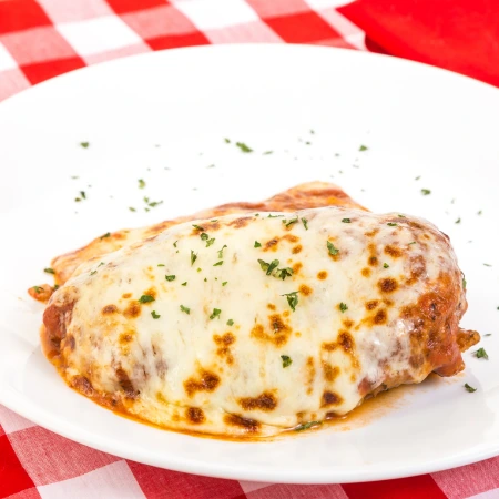 Parmigiana Bianca con Provola e scamorza Nobile